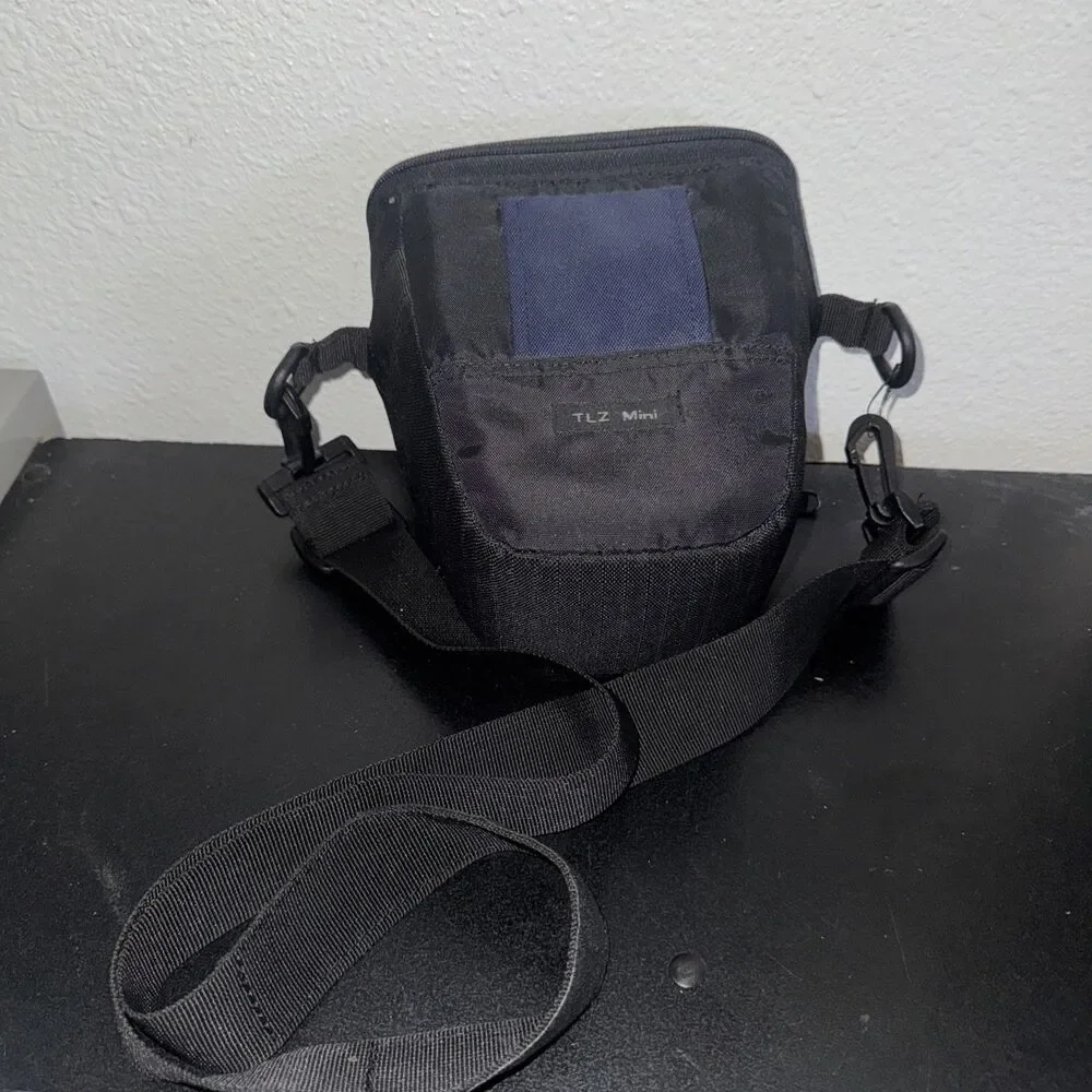 Lowepro TLZ Mini Topload Zoom DSLR Blue Camera Holster Bag w/ Adjustable Strap